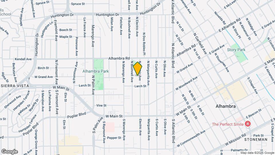 329 N Electric Ave Map and Location Details
