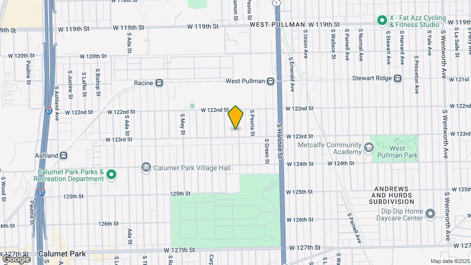 12250 S Sangamon St Map and Location Details