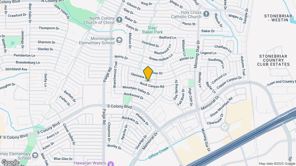 5548 Rock Canyon Rd Map and Location Details