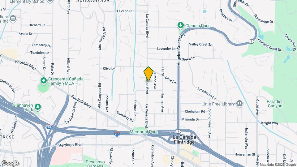 4824 La Canada Blvd Map and Location Details