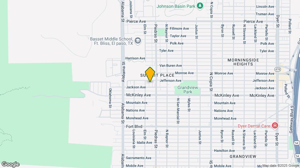 2811 Jackson Ave Map and Location Details