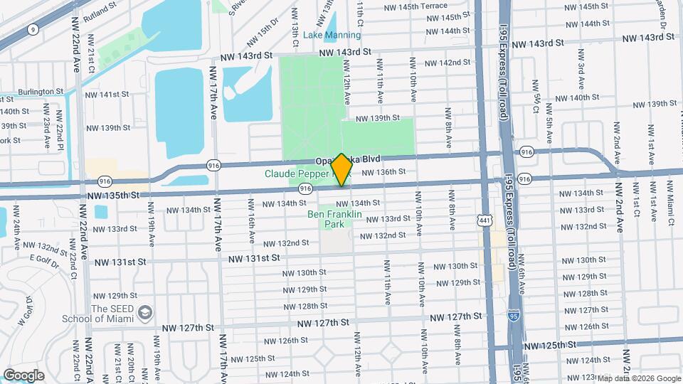 1230 NW 135th St Map and Location Details