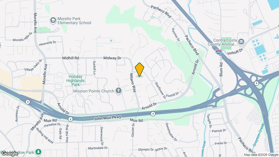 4925 Milano Way Map and Location Details