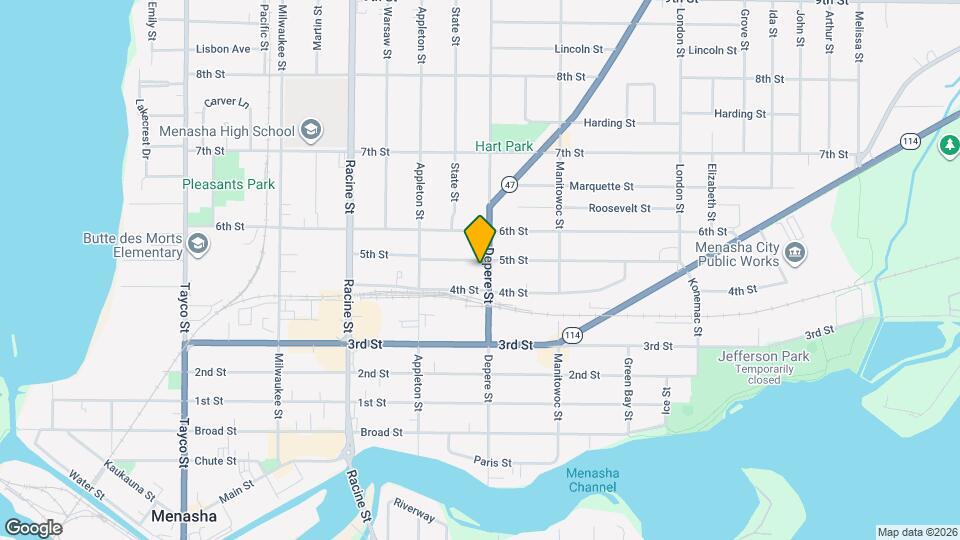 645 5th St Map and Location Details