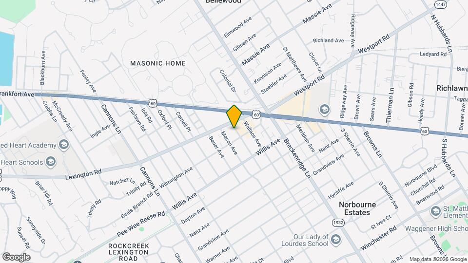 310 Wendover Ave Map and Location Details