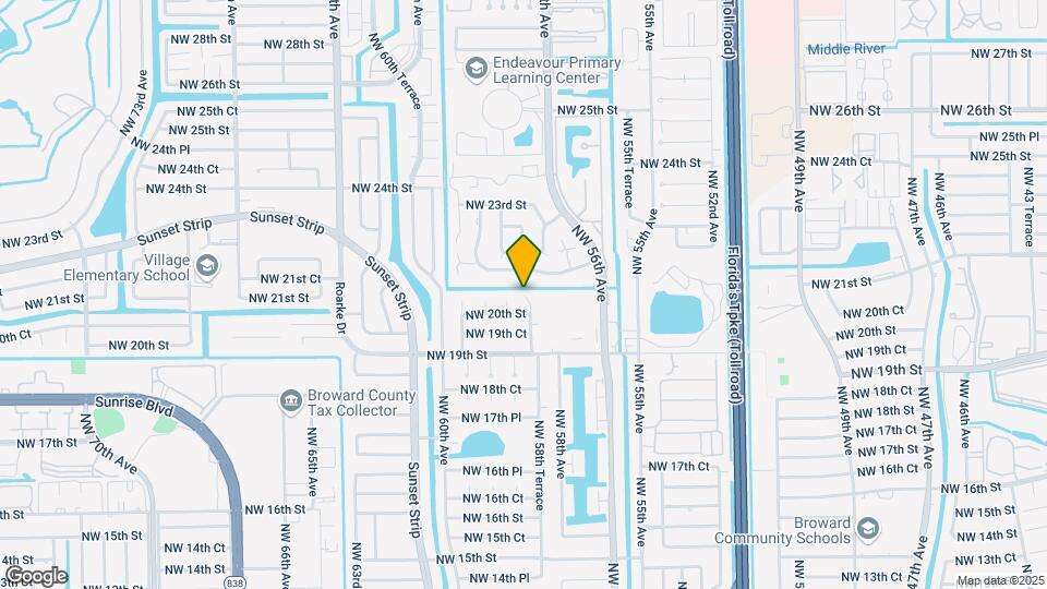 2021 NW 58th Ter Map and Location Details