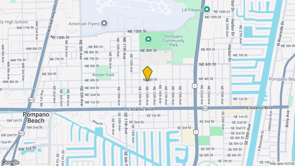 230 NE 14th Ave Map and Location Details