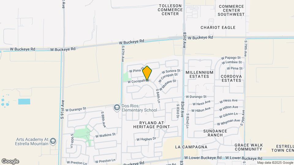 8514 W Mohave St Map and Location Details