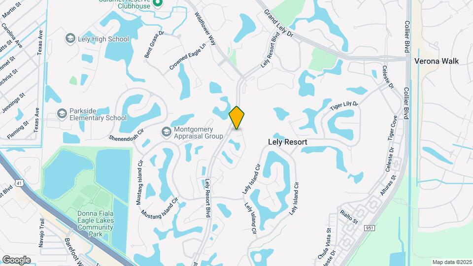 8007 Preakness Ct Map and Location Details