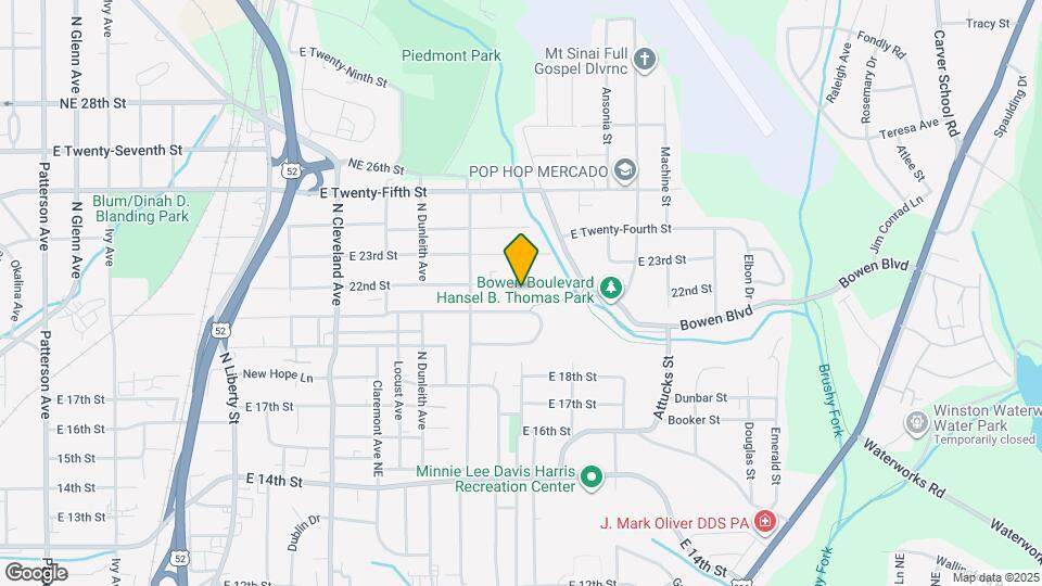 1644 Twenty-Second St Map and Location Details