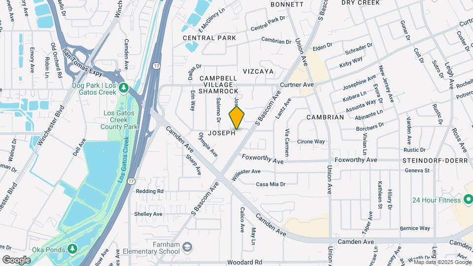 2230 Shamrock Dr Map and Location Details