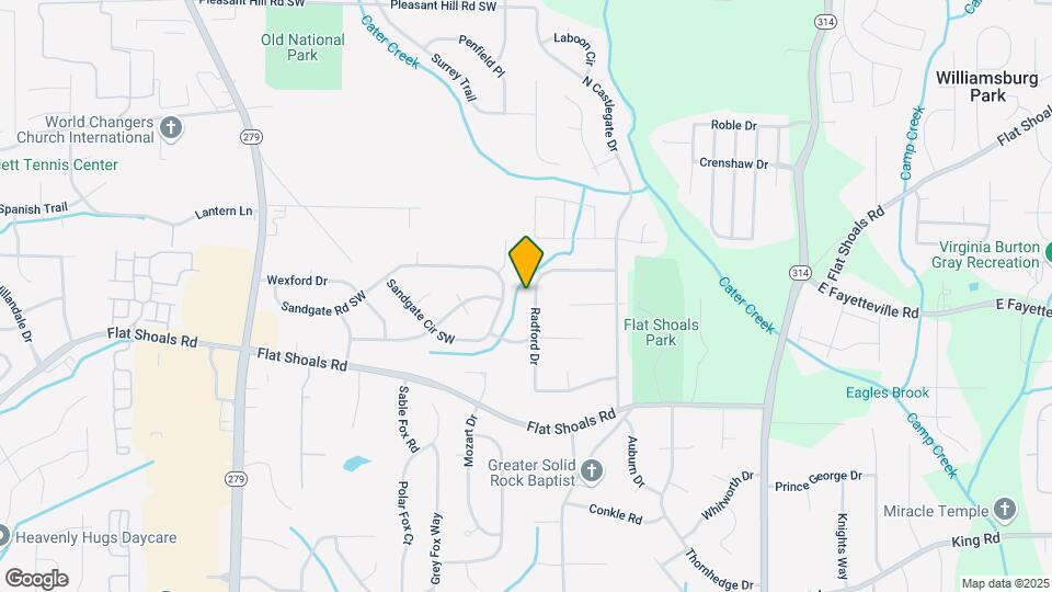6049 Radford Dr Map and Location Details