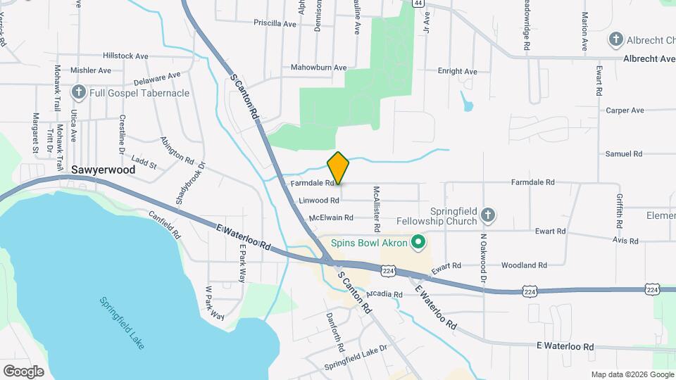 2756 Farmdale Rd Map and Location Details