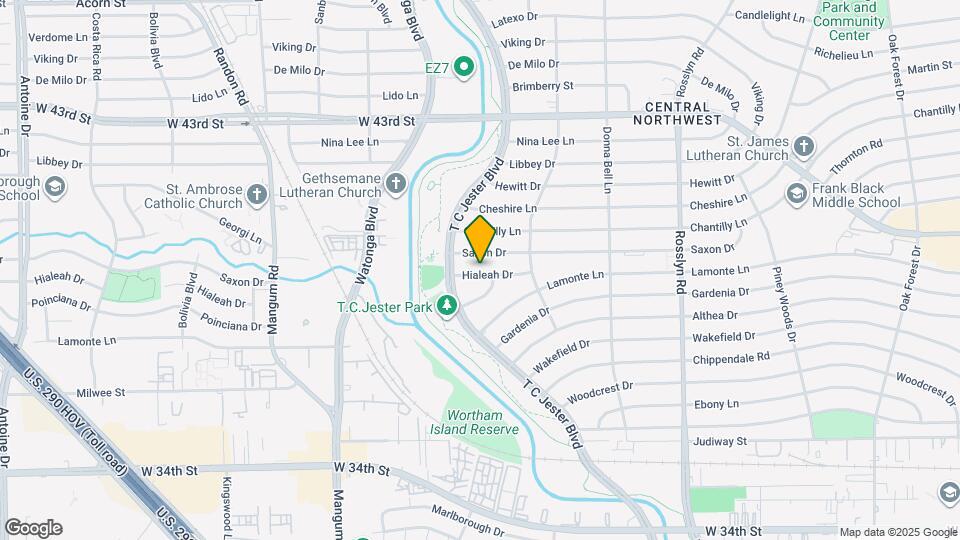 2310 Hialeah Dr Map and Location Details