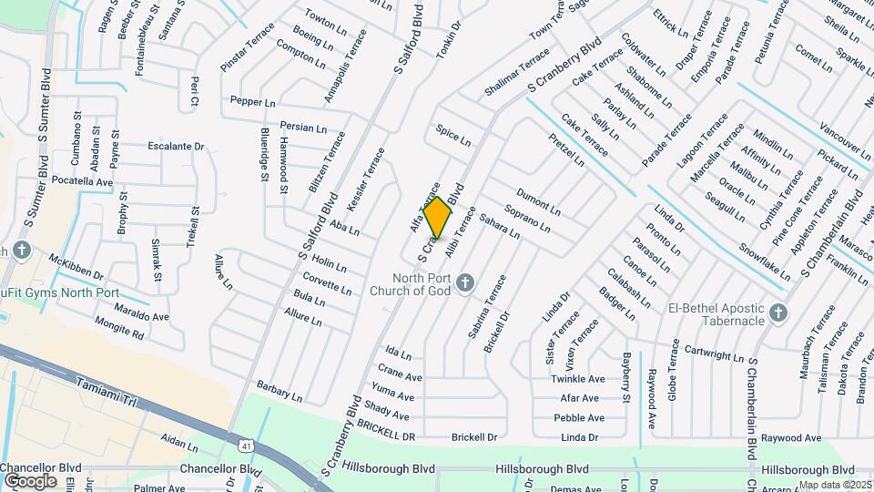 4790 S Cranberry Blvd Map and Location Details