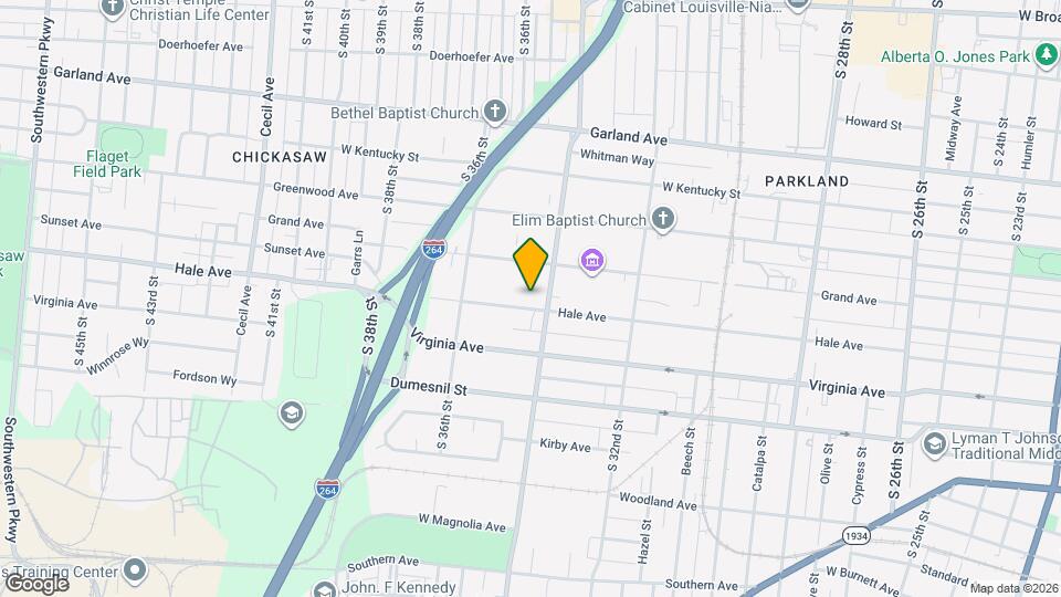 3417 Hale Ave Mapa y Detalles de la Ubicación