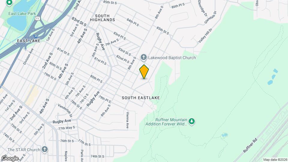 8136 10th Ave S Map and Location Details