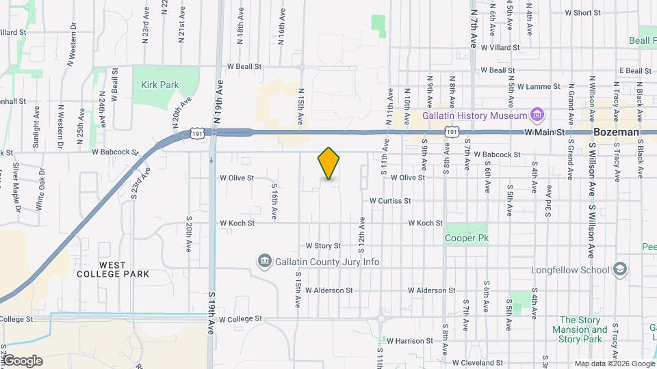 202 Pioneer Dr Map and Location Details