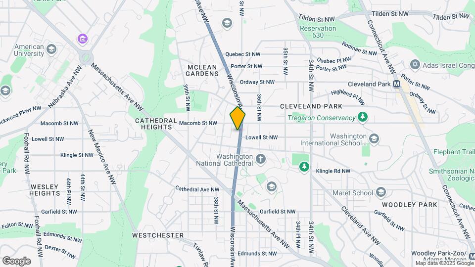 3222 Wisconsin Ave NW Map and Location Details
