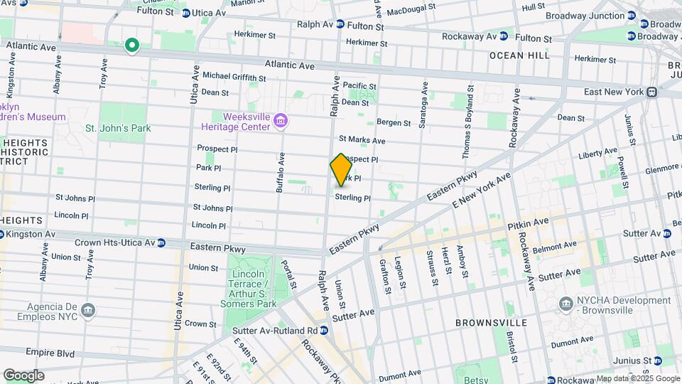 1719 Sterling Pl Map and Location Details