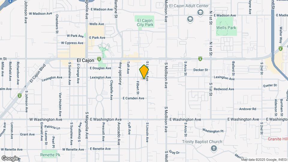 324 S Lincoln Ave Mapa y Detalles de la Ubicación