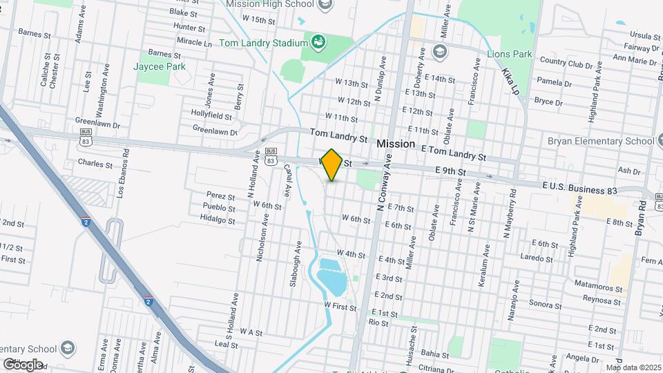 706 N Cummings Ave Map and Location Details