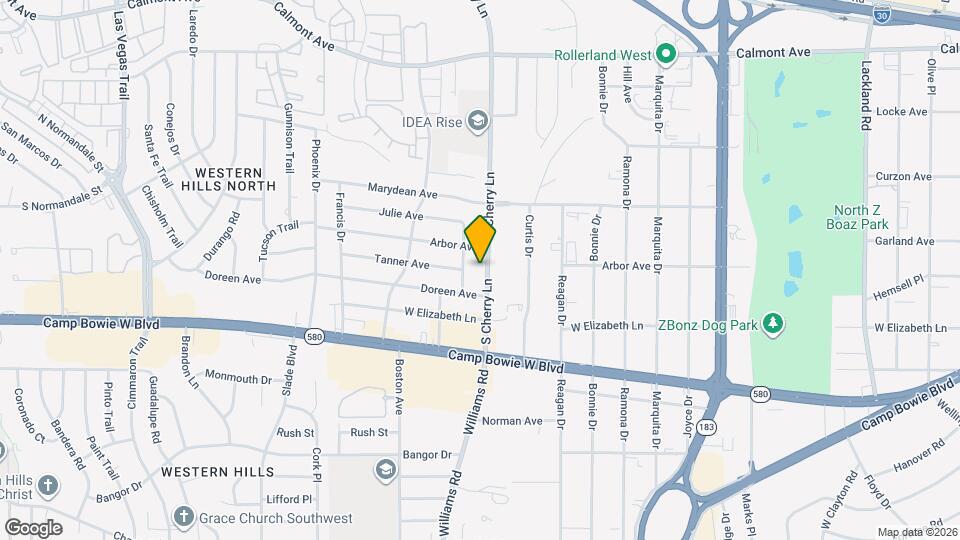 3216 S Cherry Ln Mapa y Detalles de la Ubicación