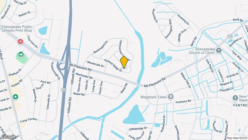 561 Summit Ridge Dr Map and Location Details