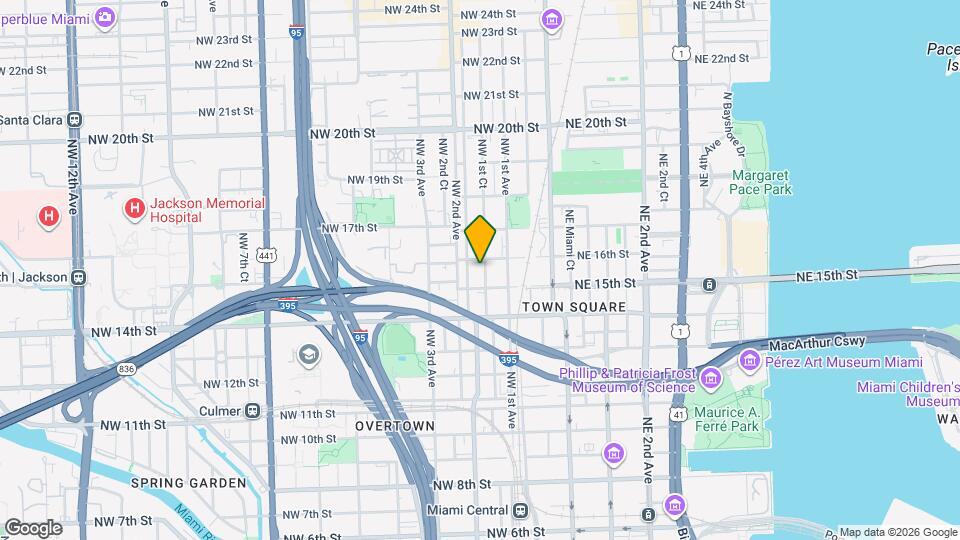 1560 NW 1st Ct Mapa y Detalles de la Ubicación