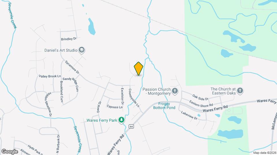 6611 E Cypress Ct Map and Location Details