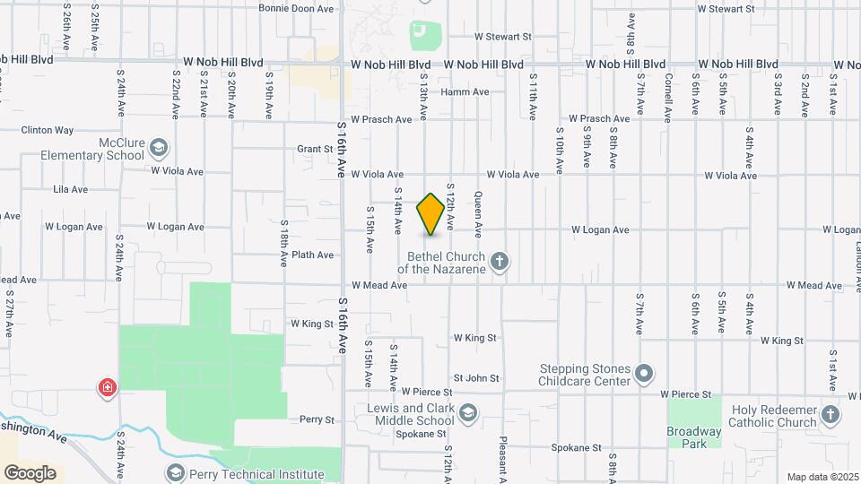 1405 S 13th Ave Map and Location Details