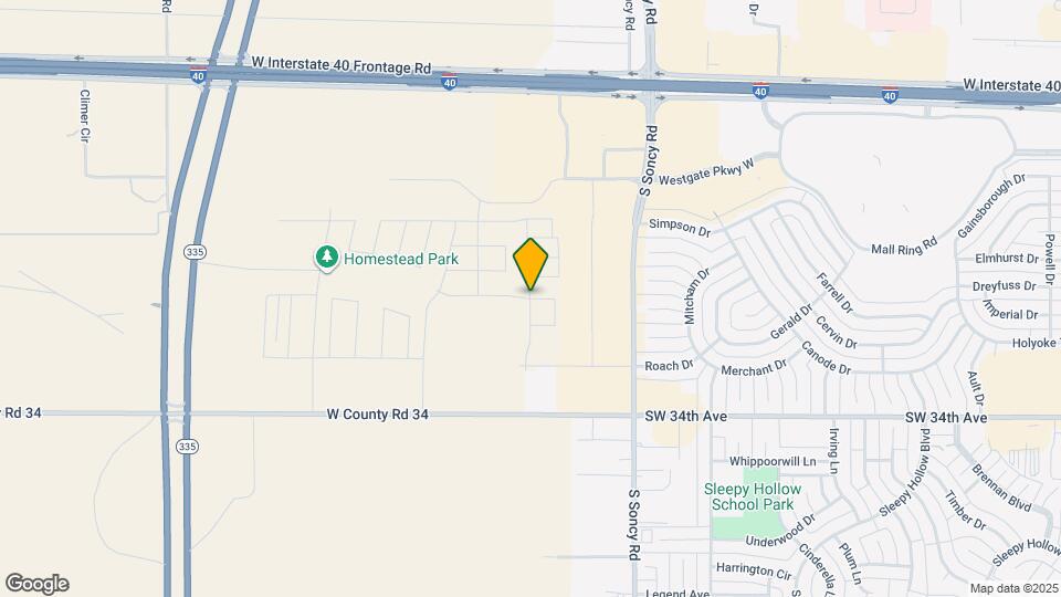 2902 Haystack Wy Map and Location Details