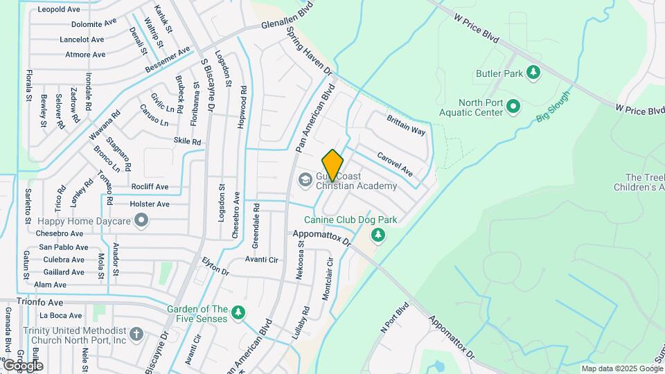 2601 Shenandoah St Map and Location Details