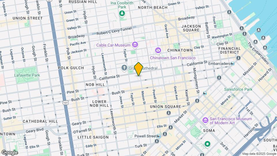 819 Mason St Map and Location Details