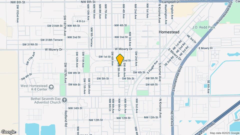 309 SW 5th Ave Mapa y Detalles de la Ubicación