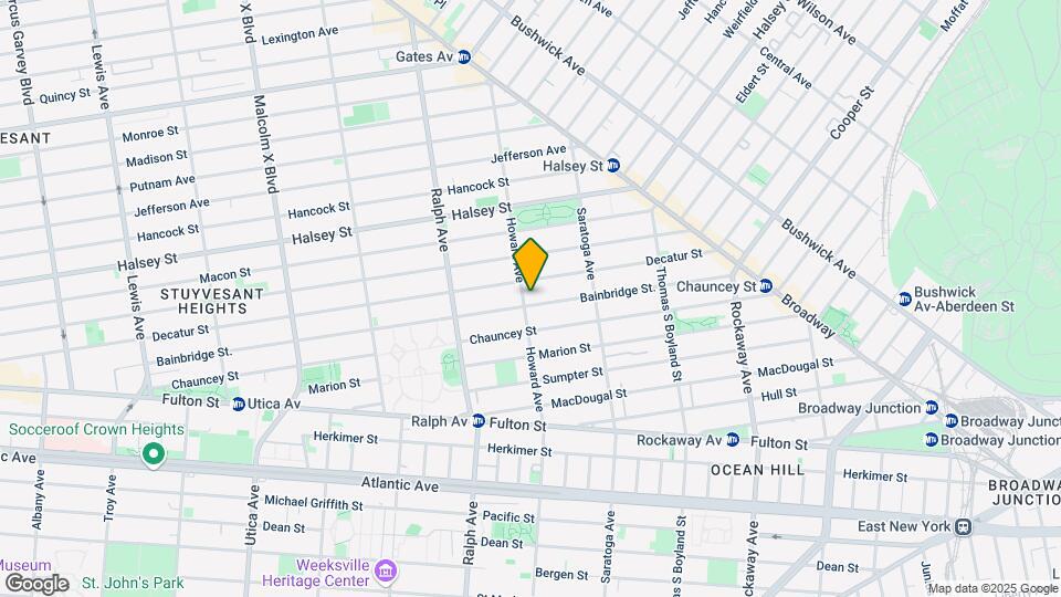 429 Bainbridge St Map and Location Details