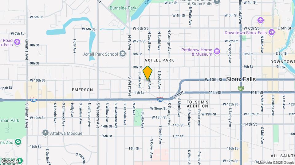 Covell Avenue Four-Plex Map and Location Details