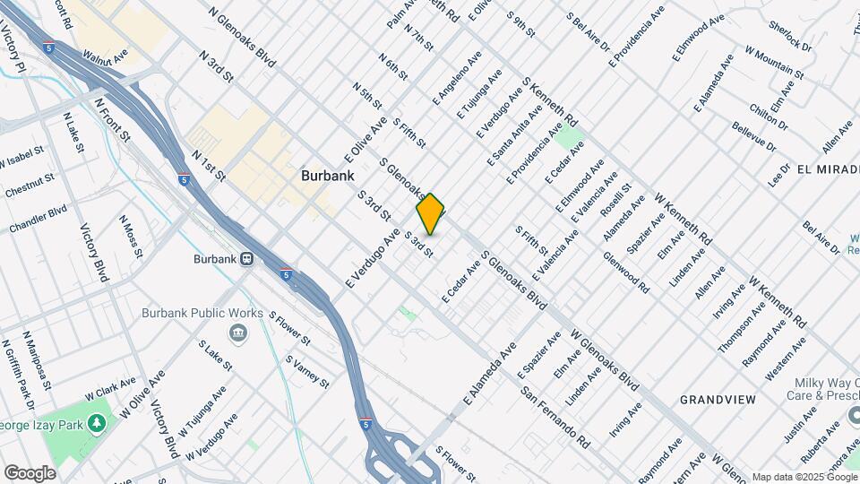 316 E Santa Anita Ave Map and Location Details