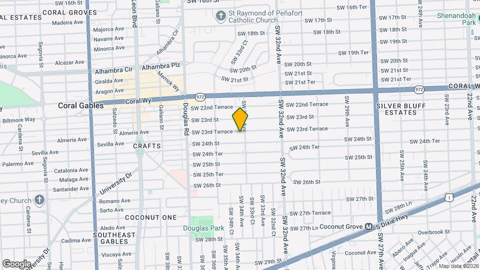 3418 SW 23rd Terrace Map and Location Details