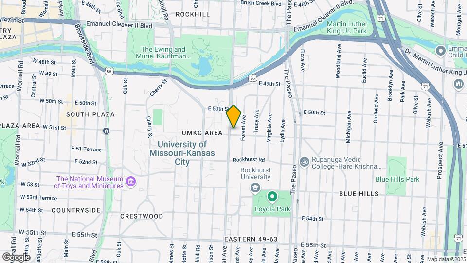 1150 E 51st St Map and Location Details
