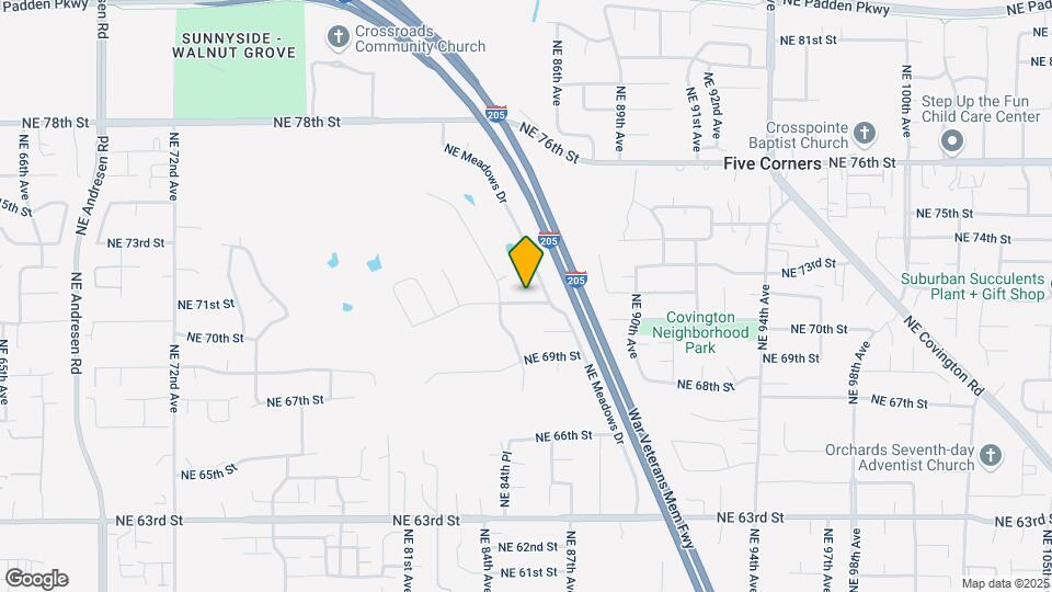 8506 NE 71st St Map and Location Details