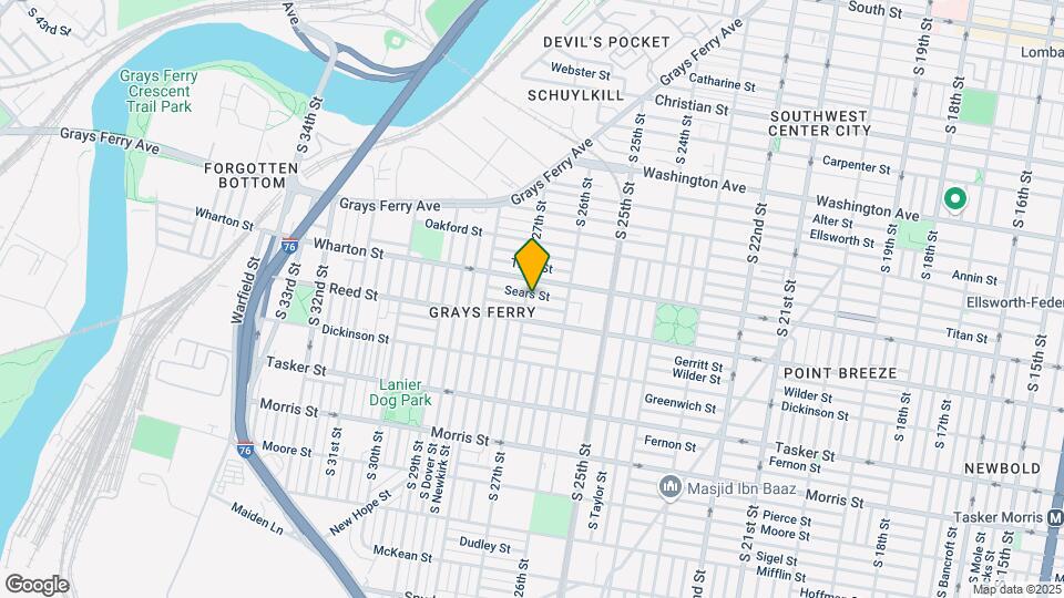 1319 S 27th St Map and Location Details