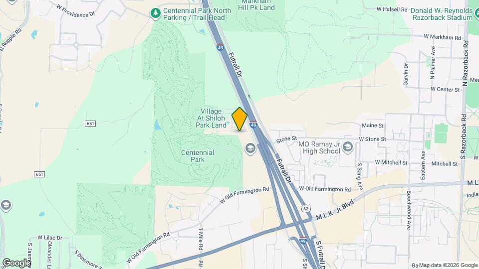 2795 W Cottonwillow Way Mapa y Detalles de la Ubicación