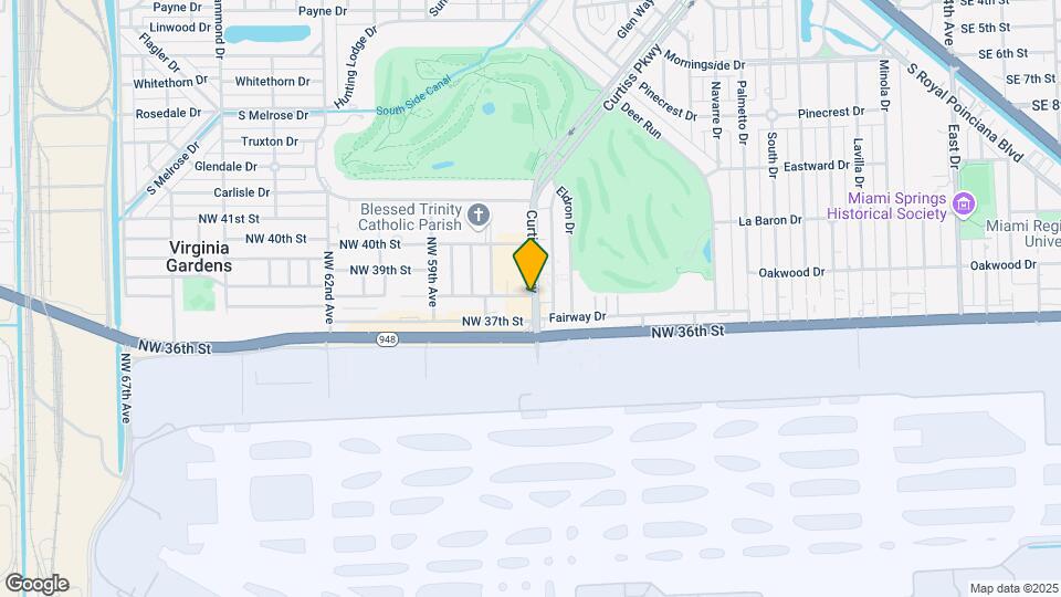 5730 NW 38th St Map and Location Details