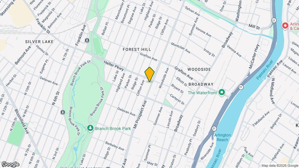 674 Mt Prospect Ave Map and Location Details