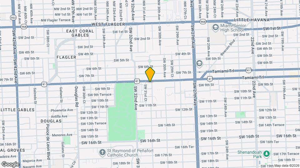 820 SW 31st Ave Map and Location Details
