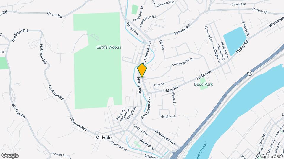 657 Evergreen Rd, Unit #2 Map and Location Details