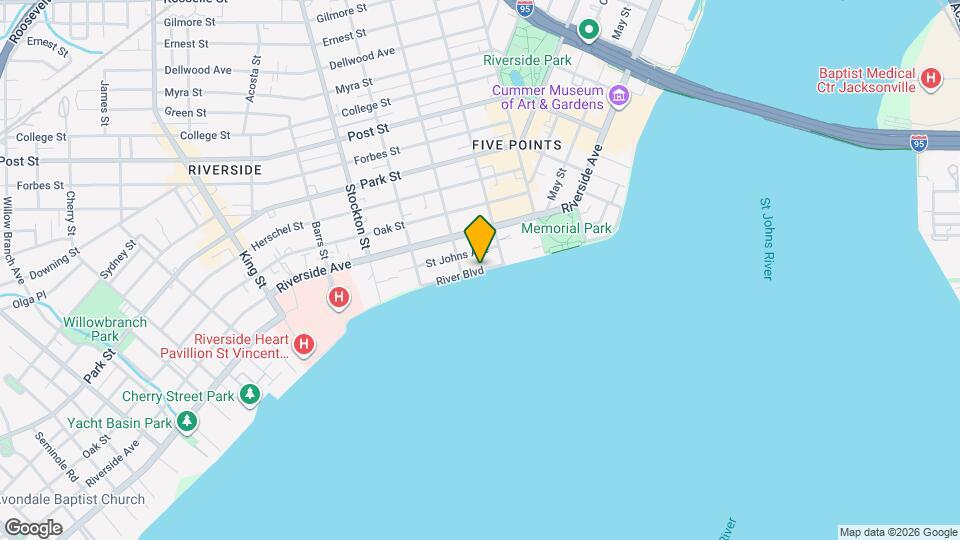 2119 River Blvd Map and Location Details