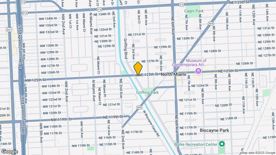 300 NE 125th St-Unit -207 Map and Location Details