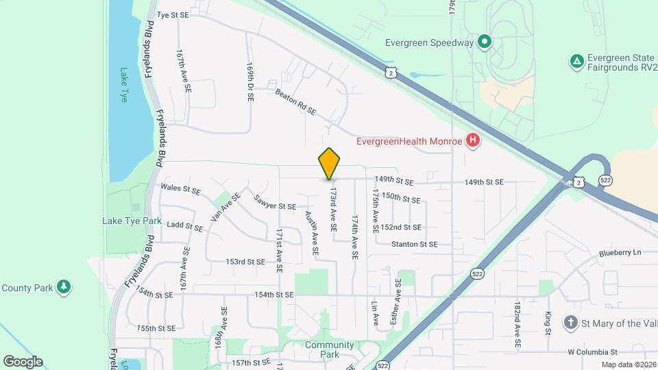 14936 173rd Ave SE Mapa y Detalles de la Ubicación